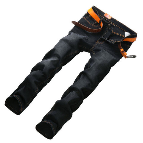 Summer Jeans Men's Trousers Thin Section Young Men's Business Casual Trousers Stretch Pants Fashion Brand Jeans CL4659.